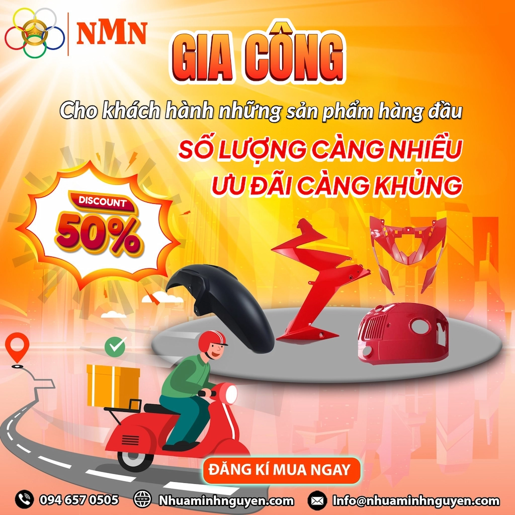 Gia công nhựa đúng tiến độ – đúng yêu cầu kỹ thuật