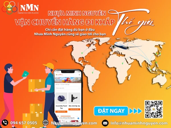 Nhụa Minh nguyên vận chuyển hàng đi khắp thế giới